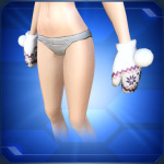 White Pompom Mittens 150x150 White Pompom Mittens 150x150