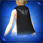 ブラックショートマント Black Short Cloak