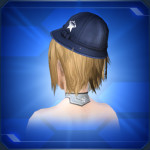 紺色通学帽 Blue School Commute Cap
