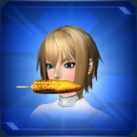 くわえ焼きモロコシ Bitten Roasted Corn