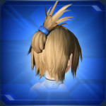 ヘアバレッタ 青 Blue Hair Barrette