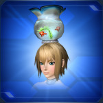 頭乗せ金魚鉢 Head Fishbowl