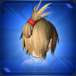 ヘアバレッタ 赤 Red Hair Barrette