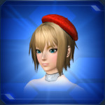 シンプルベレー帽 赤 Red Simple Beret