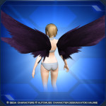 エンジェランウィング 黒 Black Angelan Wings