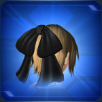 ガーリッシュリボン 黒 Black Girlish Ribbon