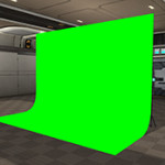 グリーン撮影ブース Green Filming Booth