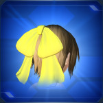 ガーリッシュリボン 黄 Yellow Girlish Ribbon