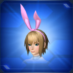 バニーリボン 桃 Peach Bunny Ribbon