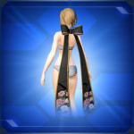 ゲンショウリボン 黒Black Genshou Ribbon