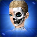 ハーフドクロペイント Half Skull Paint