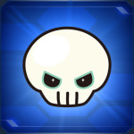 ドクロステッカー Skull Sticker