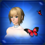 羽ばたき蝶々 赤 Red Flapping Butterflies