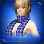 ノルディックマフラー 青 Blue Nordic Scarf
