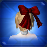 シンプルリボン 赤 Red Simple Ribbon