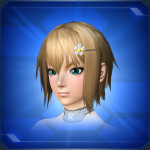 サクラヘアピン 白 White Cherry Blossom Hairpin