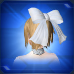 シンプルリボン 白 White Simple Ribbon