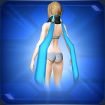 フォトンマフラー 青 Blue Photon Scarf