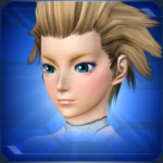 デフォルメまつげB 紺 Blue Deformed Eyelashes B