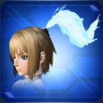 フォトンポニーテール 水 Blue Photon Ponytail