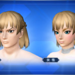 編みこみハーフアップボブ Braided Half-Up Bob