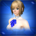 レフィードスカーフ 青 Blue Lefeed Scarf