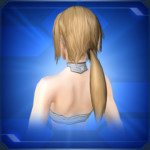 下げ髪ウィッグ 短 Short Ponytail Wig