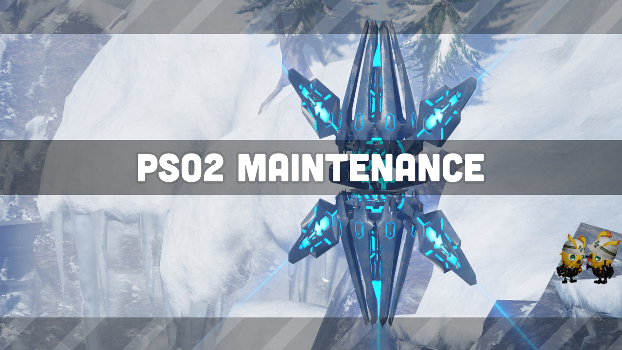 Pso2 Ngs Jp Maintenance Campaigns 10 13 21 Phantasy Star Fan Blog