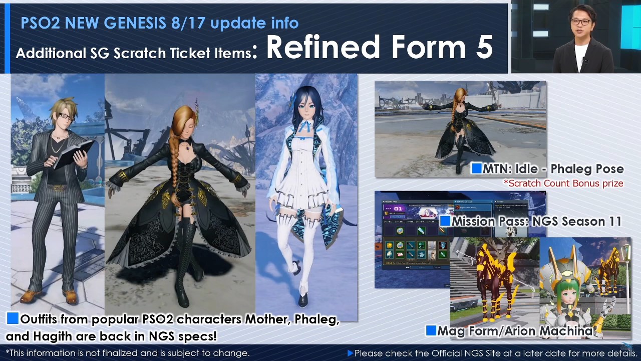 PSO2 NGS Headline Recap #14 – Phantasy Star Fan Blog