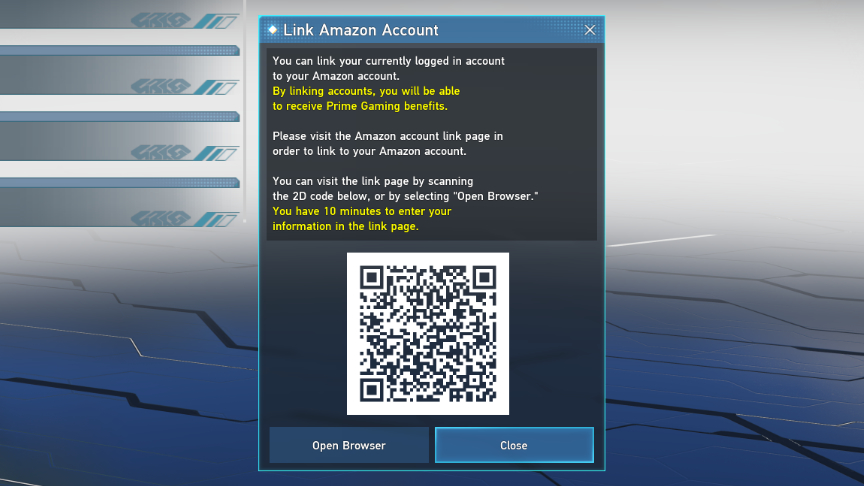 How to link/unlink your  account for  Prime Gaming, Phantasy  Star Online 2 New Genesis Official Site
