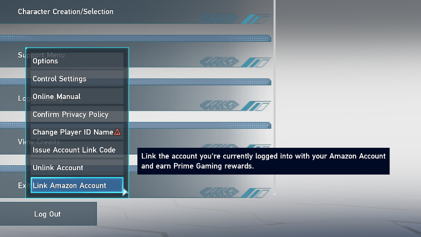 How to link/unlink your  account for  Prime Gaming, Phantasy  Star Online 2 New Genesis Official Site