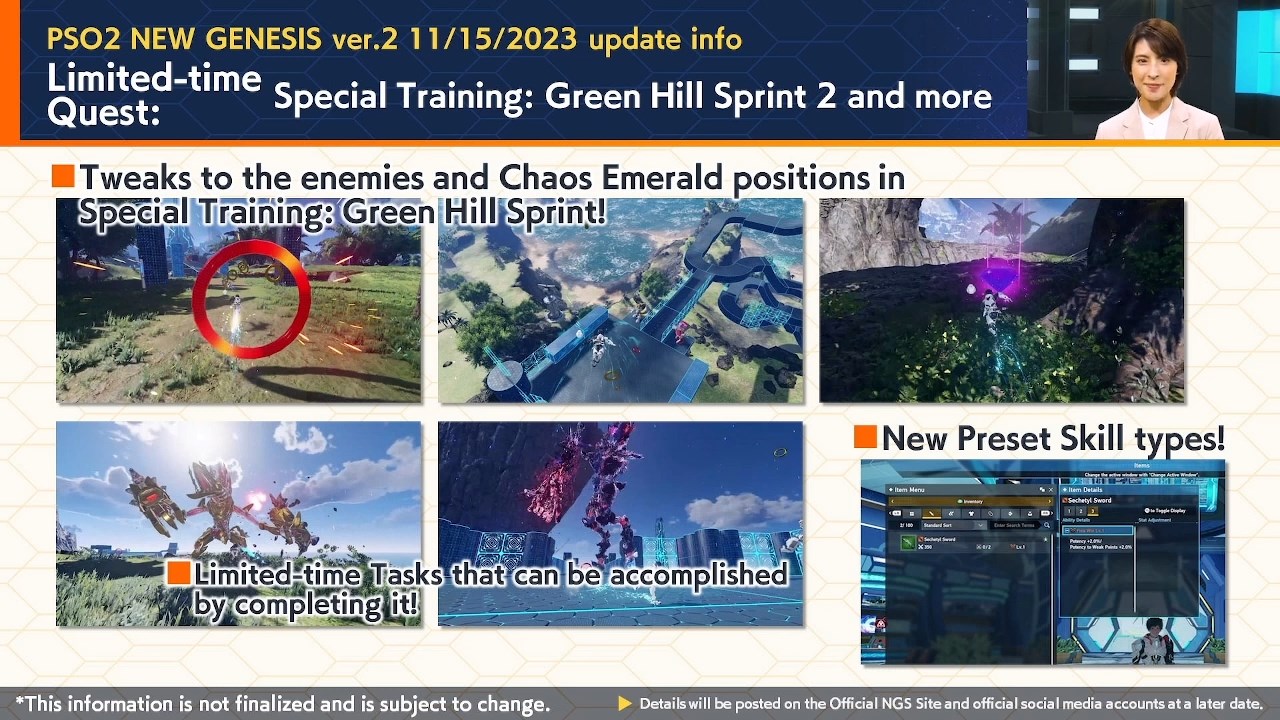 PSO2 NGS Headline Recap #29 – Phantasy Star Fan Blog