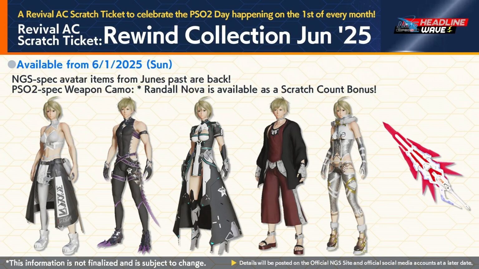 PSO2 NGS Headline Wave Recap #03 – Phantasy Star Fan Blog