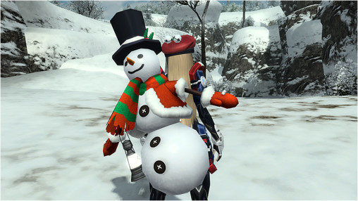 Snow Cannon Man